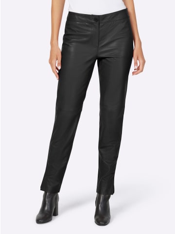 Heine Lederhose in schwarz