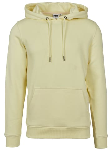 Urban Classics Kapuzenpullover in Pastellgelb