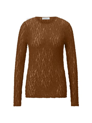 Rich & Royal Langarmshirt in nougat
