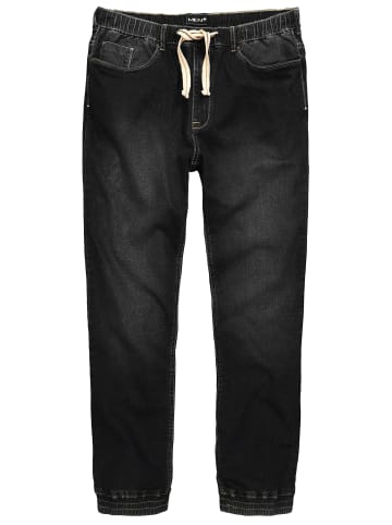 Men Plus Jeanshose in black