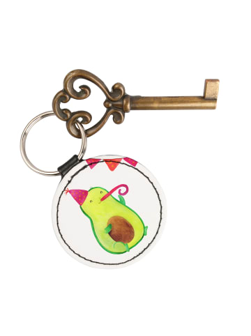 Mr. & Mrs. Panda Anhänger Avocado Geburtstag ohne Spruch in Weiß