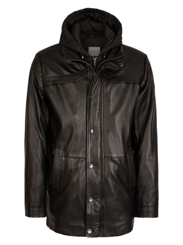 Bugatti Lederjacke BUVILIO in Schwarz