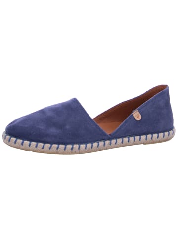 Verbenas Slipper Carmen in Blau