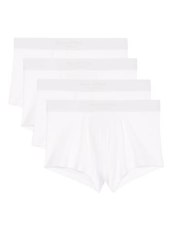 Marc O´Polo Bodywear Hipster Short / Pant Iconic Rib in Weiß