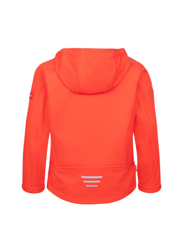Trollkids Softshelljacke Trollfjord in chili red