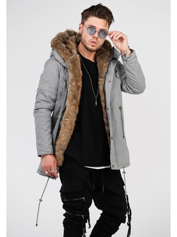 behype Parka BHTYLER in grau