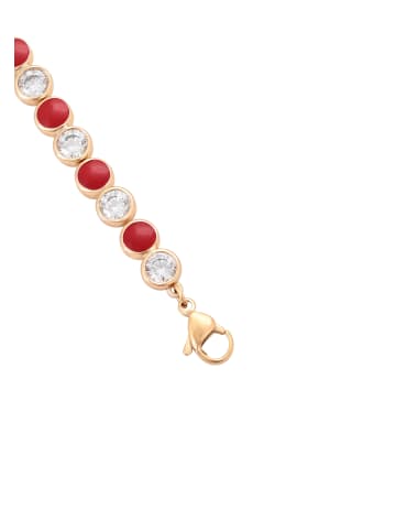 gaya Women Bracelet in Rose Gold White