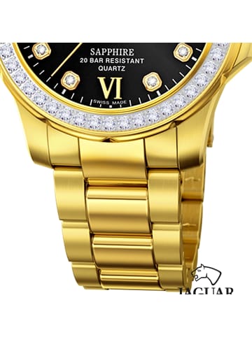 Jaguar Analog-Armbanduhr Jaguar Executive gold mittel (ca. 34,5mm)
