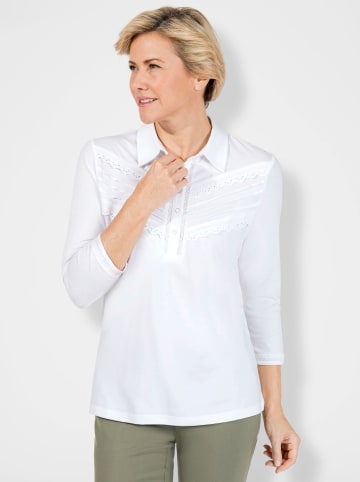 WITT WEIDEN Poloshirt in weiß