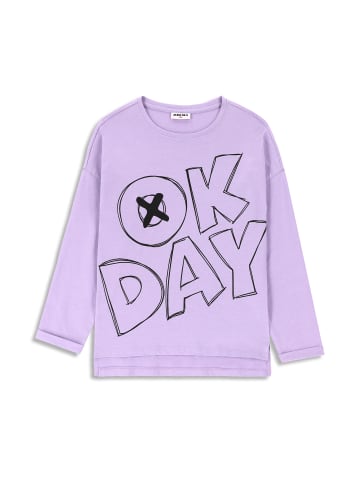 MOKIDA Langarmshirt  in violett