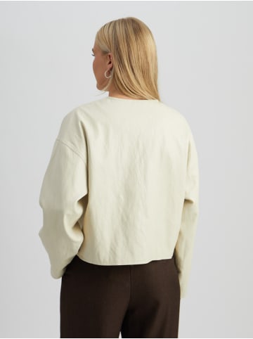 Peppercorn Jacket in Whitecap Creme