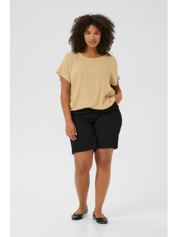 KAFFE curve Kurzarm-Bluse KCami in Starfish