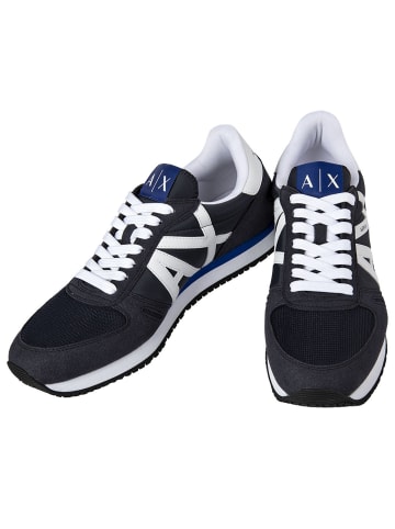 Armani Exchange Sneaker in Marine