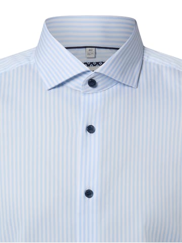 OLYMP  Hemd in hellblau weiß