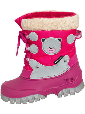 Spirale Kinder-Winterstiefel Fabi gefüttert in fuchsia