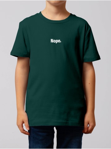 wat? Apparel T-Shirt Nope in Dunkelgrün