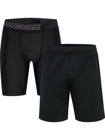 Hummel Verstellbare Taille Kurze Hose Hmlte Topaz Herren in BLACK/BLACK