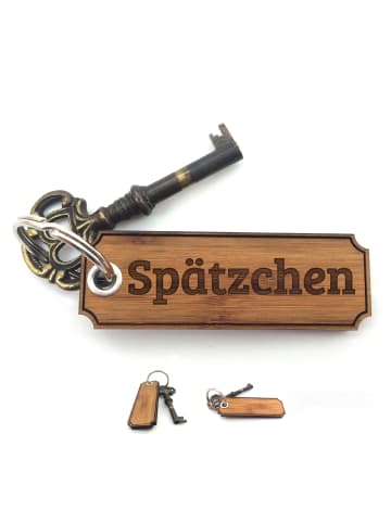 Mr. & Mrs. Panda Schlüsselanhänger Spätzchen mit Spruch in Pflanze