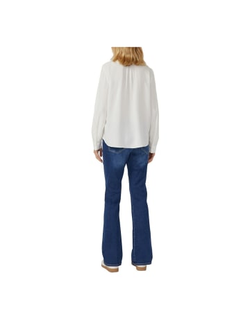S.OLIVER RED LABEL Langarmbluse in creme