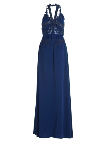 Vera Mont Abendkleid mit Spitze in Festival Blue