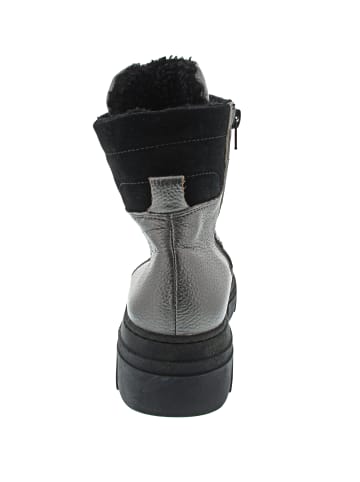 WALDLÄUFER H-Saiga Schnürstiefel Grau