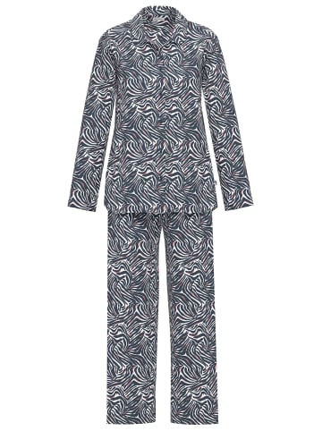 Seidensticker Pyjama Lang in navy