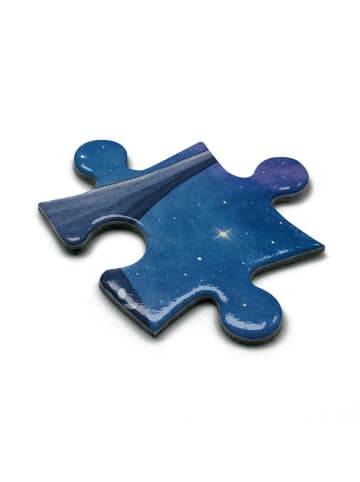 Mr. & Mrs. Panda Puzzle Sternzeichen Waage Design mit Spruch in Weiß