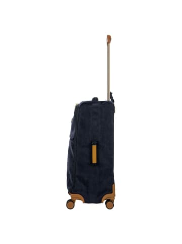 BRIC`s Life - 4-Rollen-Trolley 71 cm (olivgrün) in blau