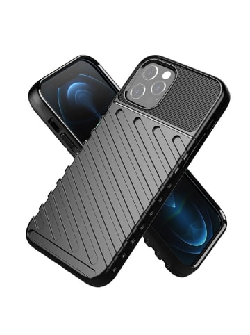 COFI 1453 Gepanzerte Thunder Bumper Handy Hülle kompatibel  Samsung Galaxy in Schwarz