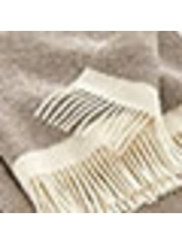Hessnatur Hessnatur Plaid JONNE aus reiner Bio-Lambswool in naturbraun