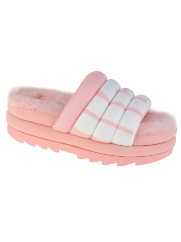 UGG UGG Maxi Slide Logo in Rosa