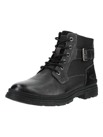 Camel Active Stiefelette in Schwarz/Schwarz