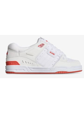 Globe Skaterschuhe Fusion White Red