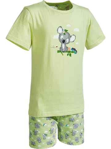 Erwin Müller Single-Jersey Kinder-Shorty in lindgrün