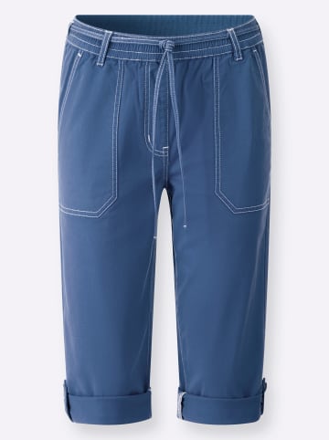 Heine Baumwollhose in jeansblau