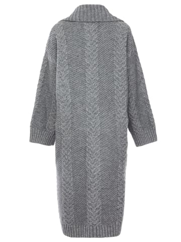 caissa Damen Strickjacke in Hellgrau Melange