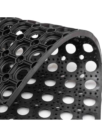 Astra Outdoor Fußmatte QUADRO 2ER SET in Schwarz