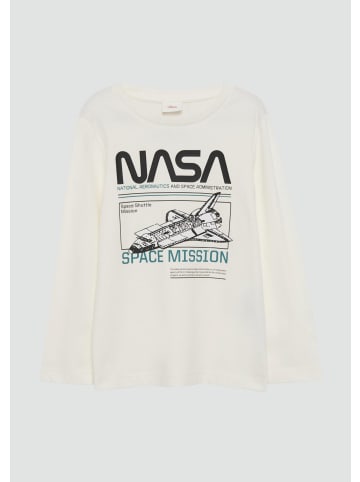 s.Oliver T-Shirt in 0210_ecru