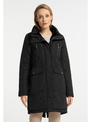 DreiMaster Klassik Winterjacke in Schwarz