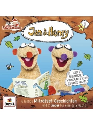 Sony Music Entertainment Hörbuch - Jan & Henry - 8 lustige Miträtsel-Geschichten und 2 Lie