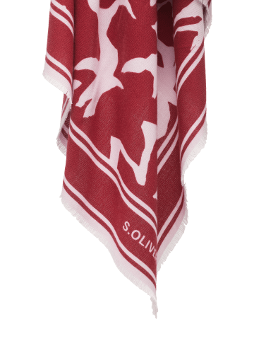 s.Oliver Tuch in Rot