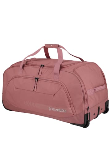 travelite Kick-Off - Rollenreisetasche 77 cm XL (schwarz) in rose