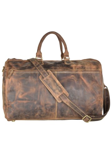 Greenburry Vintage Reisetasche Leder 42 cm in brown