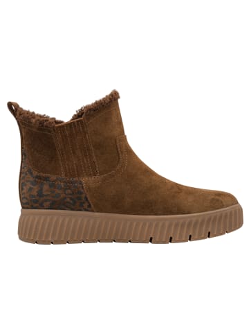 Tamaris WIDE FIT Stiefelette in TOBACCO/LEO
