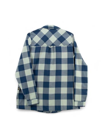 Jack Wolfskin Langarmshirt Holmstad Shirt Damen Bluse Wanderbluse langarm in Blau