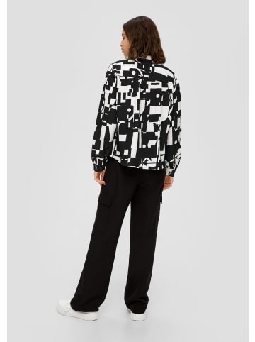 QS Bluse in 99A2_schwarz