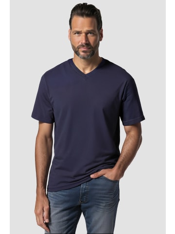 JP1880 Kurzarm T-Shirt in dunkel marine