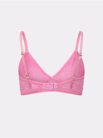 Erlich Textil  ICONIC LACE TRIANGEL BH in bubblegum