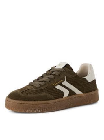 Tamaris Schnürschuh in grün
