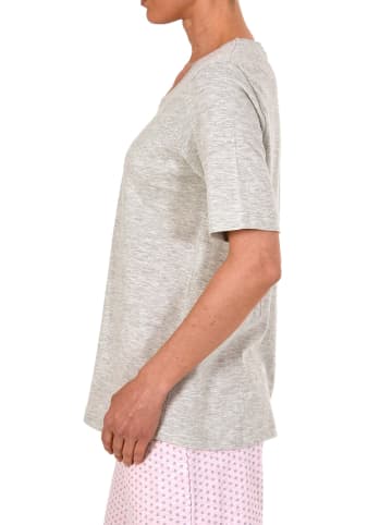 NORMANN Shirt Top kurzarm Mix & Match - 45385 in grau